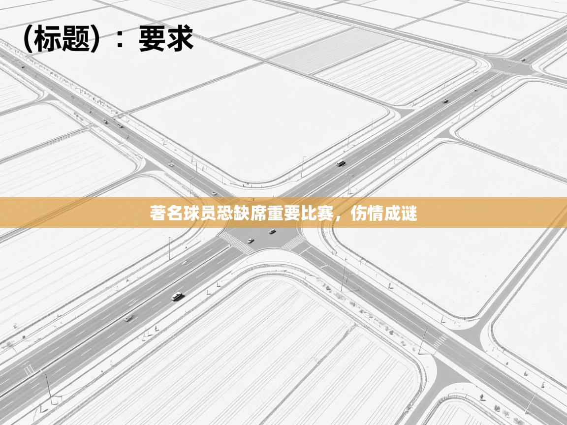 著名球员恐缺席重要比赛，伤情成谜