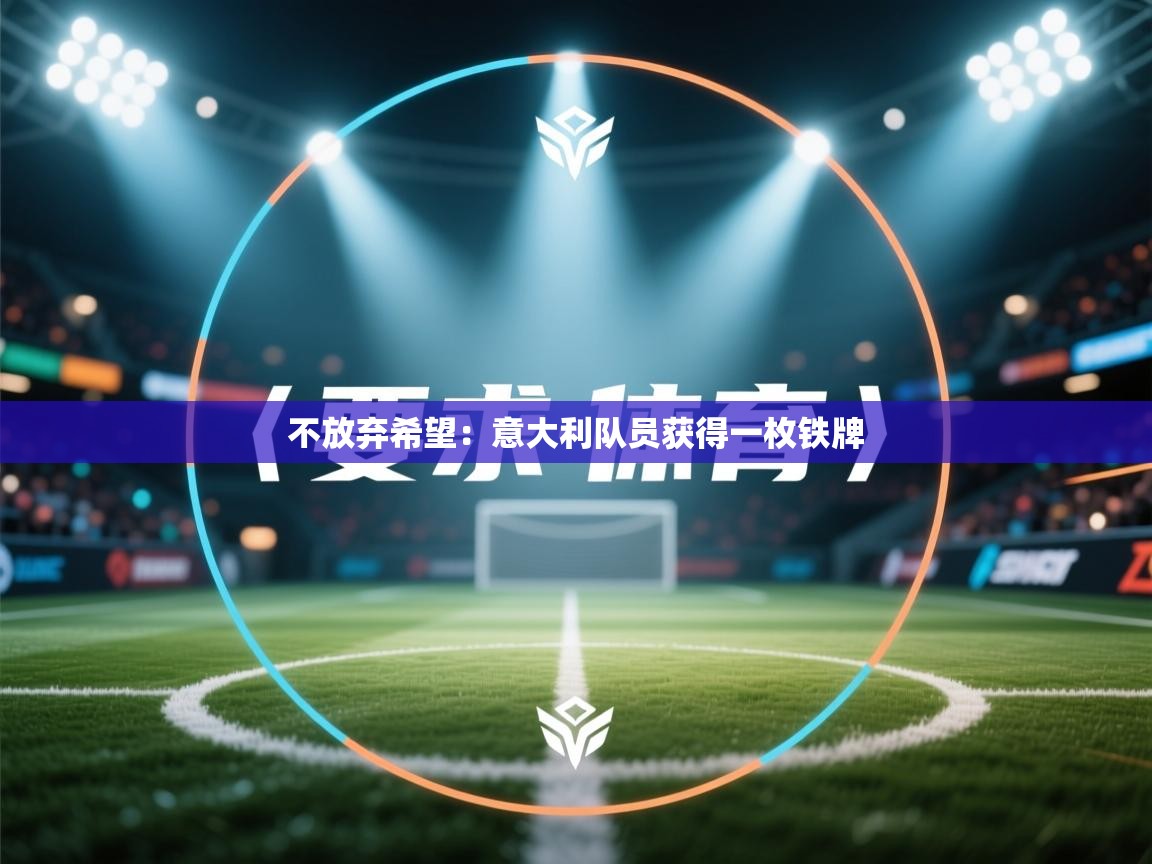 不放弃希望：意大利队员获得一枚铁牌  第2张