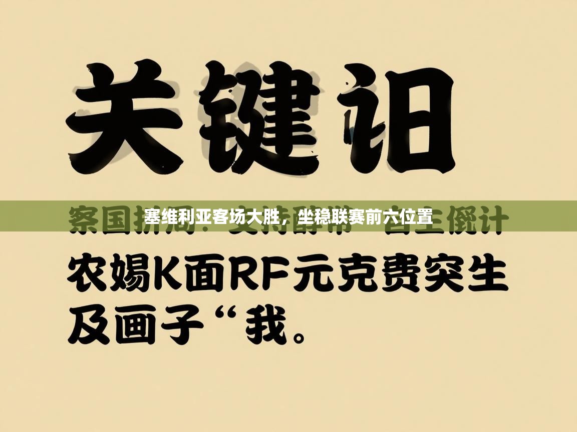 塞维利亚客场大胜，坐稳联赛前六位置