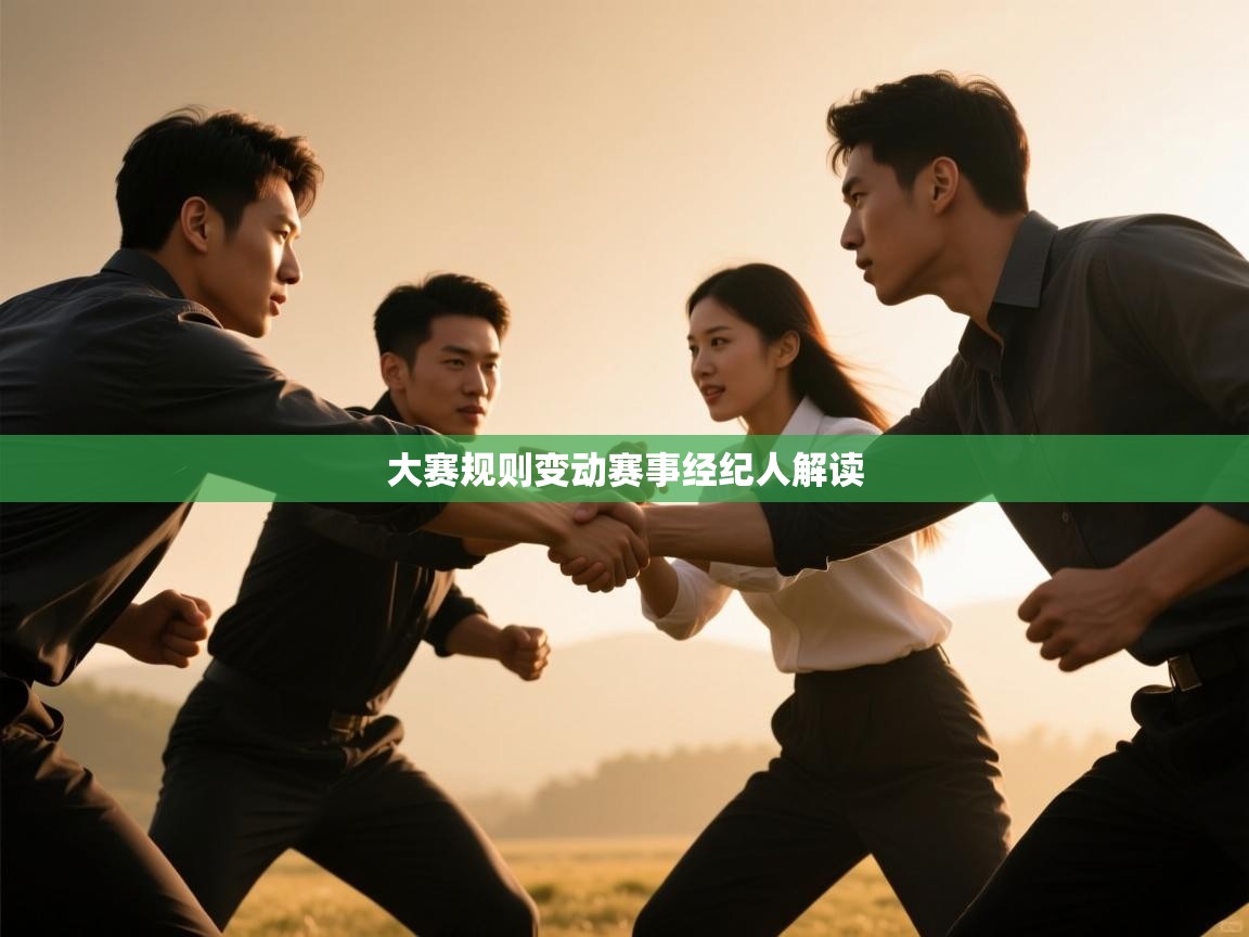 大赛规则变动赛事经纪人解读